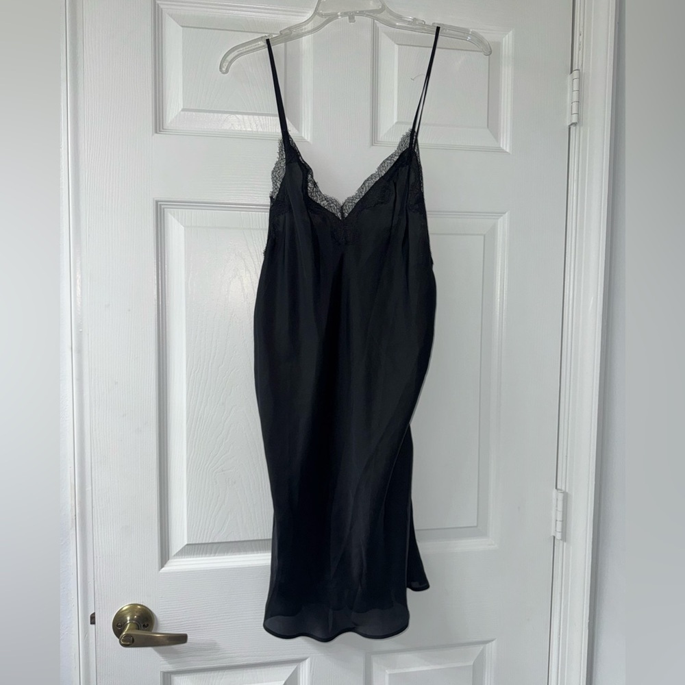 Black Victoria’s Secret Slip Lingerie Dress!